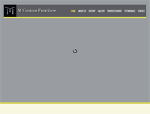 Tablet Screenshot of mcustomfurniture.com